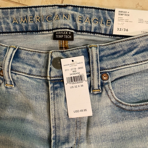 Brand New American Eagle Men’s tTall Skinny Jeans - Picture 2 of 2